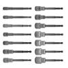6-19mm Magnetic Nut Setters Driver Drill Bit 1/4inch Hex Nut Driver Socket Extension Adapters for Electric Hand Drill