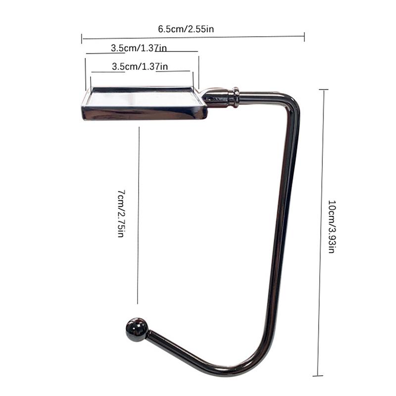 Portable Bag Hook Hanger Purse Handbag Holders Table Hook Women Handbag Organizer Office Desk Side Hook Accessories