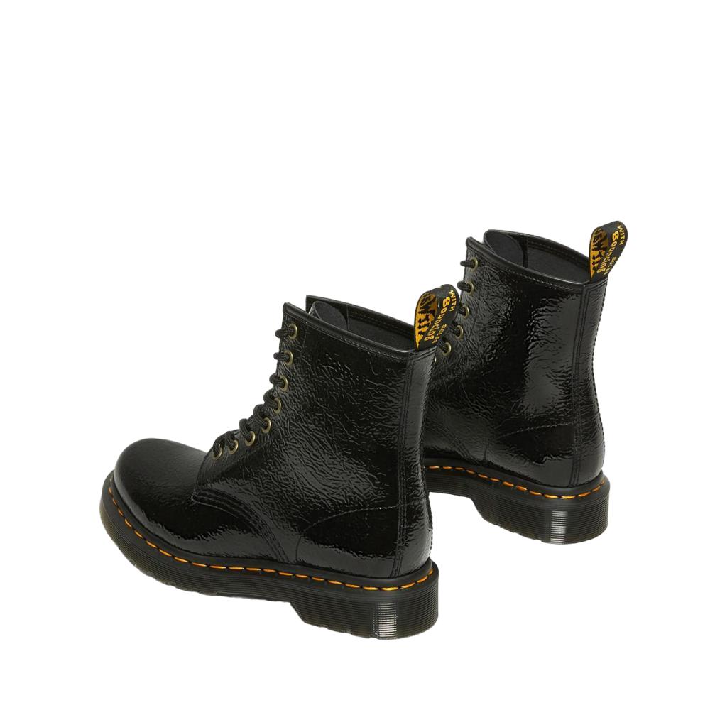 Boots Dr. Martens Black 1460 Distressed Patent