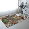 A-Alice In Wonderland Floor Mat Bathroom Absorbent Mat Simple Door Dirt-resistant Mat Home Kitchen Mat Foot Mat Entry Mat