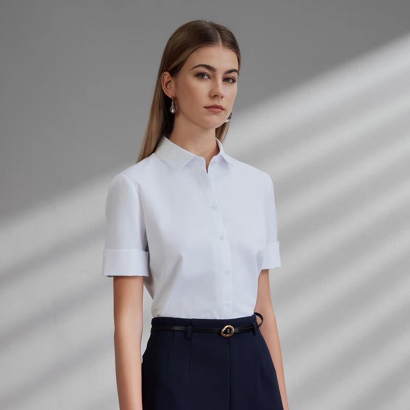 G2000 Women s Cotton Blend Short Sleeve Business Shirt 42