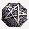 Pentagram Wall Art - Decorative Pentacle Symbol Tapestry Poster Umbrella, Christmas Gift Y351