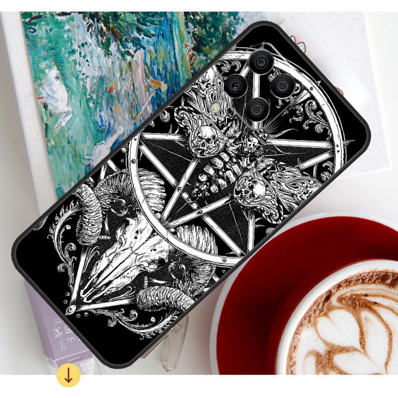 Devil Satan Case For Samsung Galaxy M15 M21 M31 M55 M56 M36 M16 M06 M13 M33 M53 M12 M32 M52 M14 M34 M54