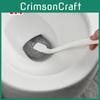 Soft Bristle Toilet Brush For Multi Surface Cleaning In Bathroom And Home