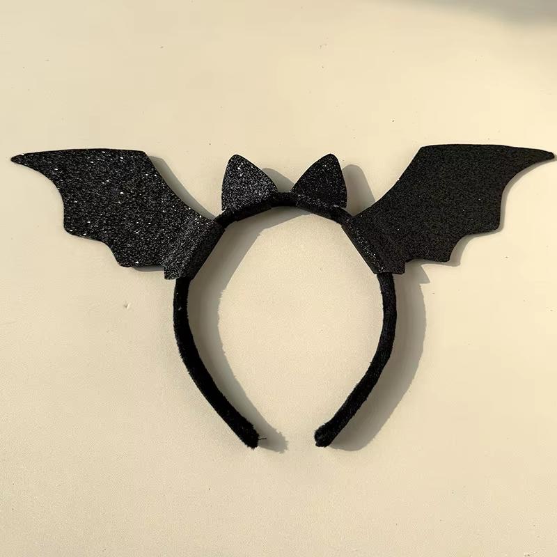 Halloween Bat Headband Fashion Funny Devil Bat Hair Band for Role-Playing Party Accessory