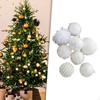 8 Piece Christmas Tree Ornaments Set, Shatterproof Accessories, Decoration for Home
