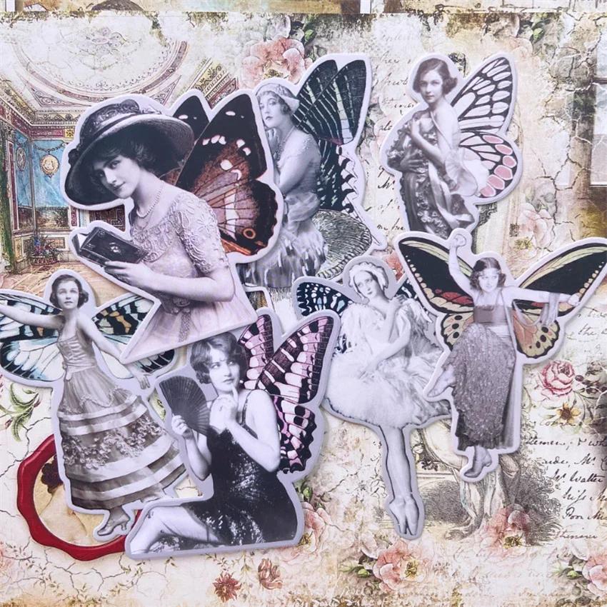 Tim Fairy Antique Decoration Paper DIY Scrapbooking Decorative Thick Card Material