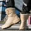 Herren Taktische Stiefel Sicherheitsstiefel Armee Stiefel Wüste Wasserdicht Arbeit Chelsea Schuhe Klettern Wanderschuhe Knöchel Outdoor Stiefel Große Größe 47