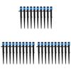 10-50Pcs Drip Spray Emitter Adjustable 360 Degree Water Flow Sprinkler Irrigation Garden Watering Drippers System for 4/7mm Hose