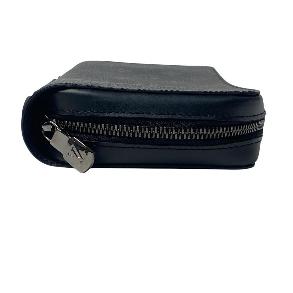 Used LOUIS VUITTONPurse black PVC mens
