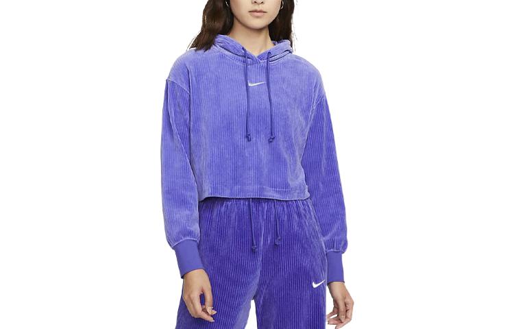 Nike Sweatshirts Women s Purple Hooded Moderate Other DQ5928-430 XL