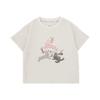 Youyou Girls' Summer Cartoon Print Short-Sleeve T-Shirt