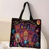 The Tarot Pouch Vibrant Handbag Decorative Tote Bag Daily Casual Use Shoulder Bag, Large Capacity Practical Shopping Bag
