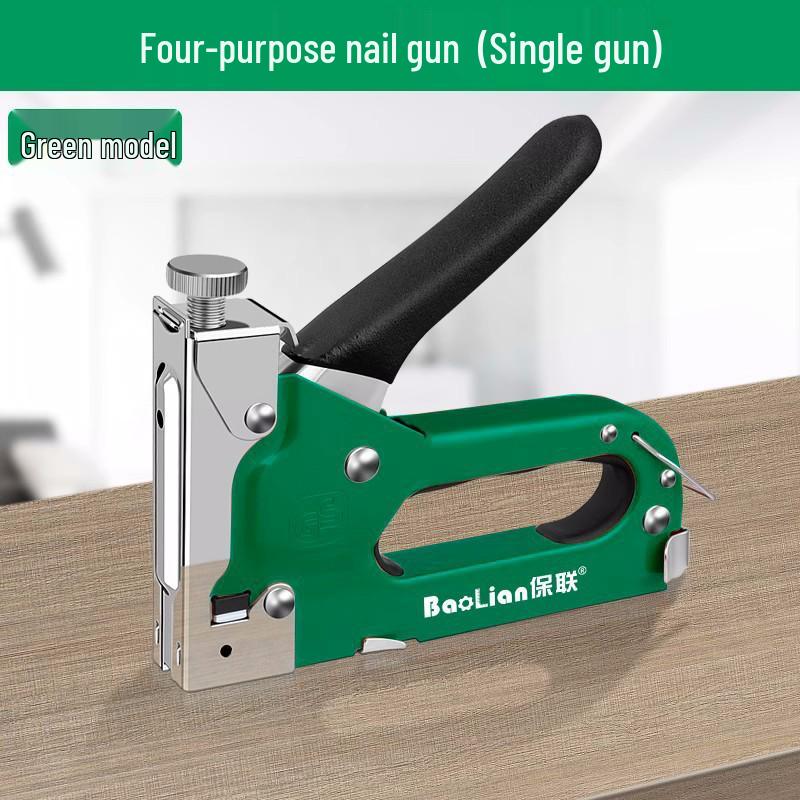 Manual Pneumatic Steel Nail Gun for Home Use