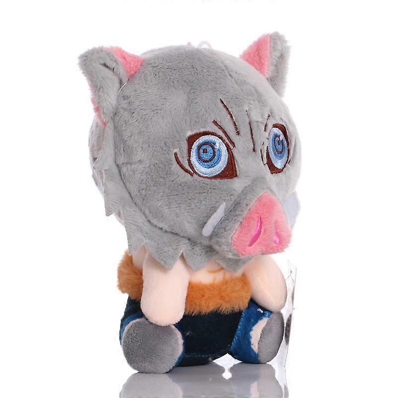 Demon Slayer Hashibira Inosuke Plüschtier Puppe Kinder Geschenke 19cm