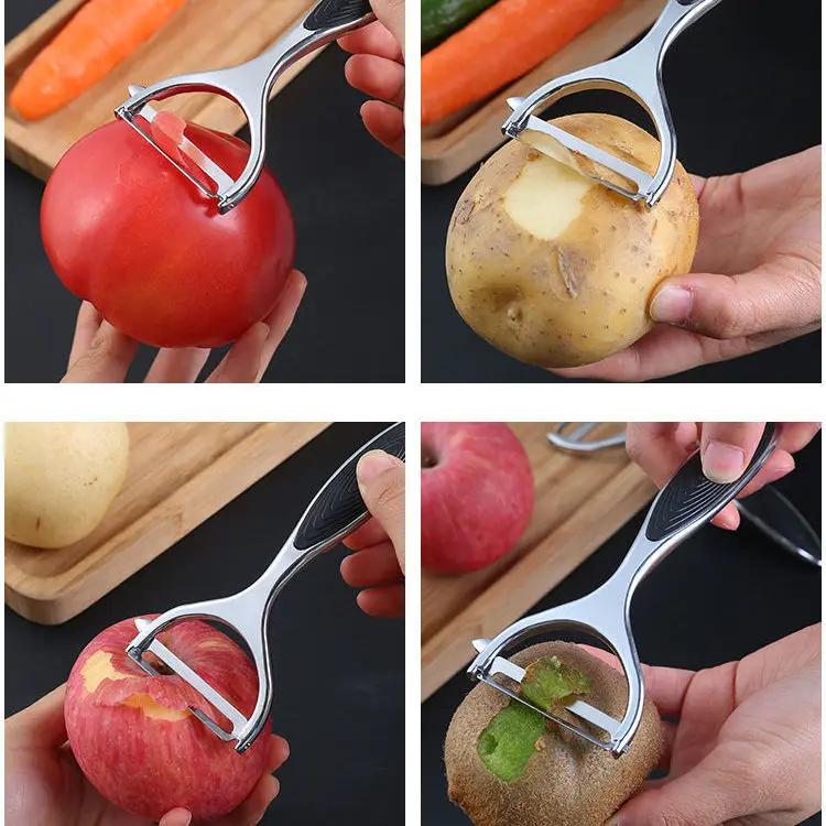 Stainless Steel Vegetable Peeler Potato Peeler Multi-function Carrot Grater Fruit Tools Kitchen Accessories Cuisine
