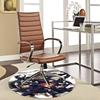 1pc Anime Cartoon Design Round Carpet  Office Chair Mat, NonSlip Rug for Home Decor
