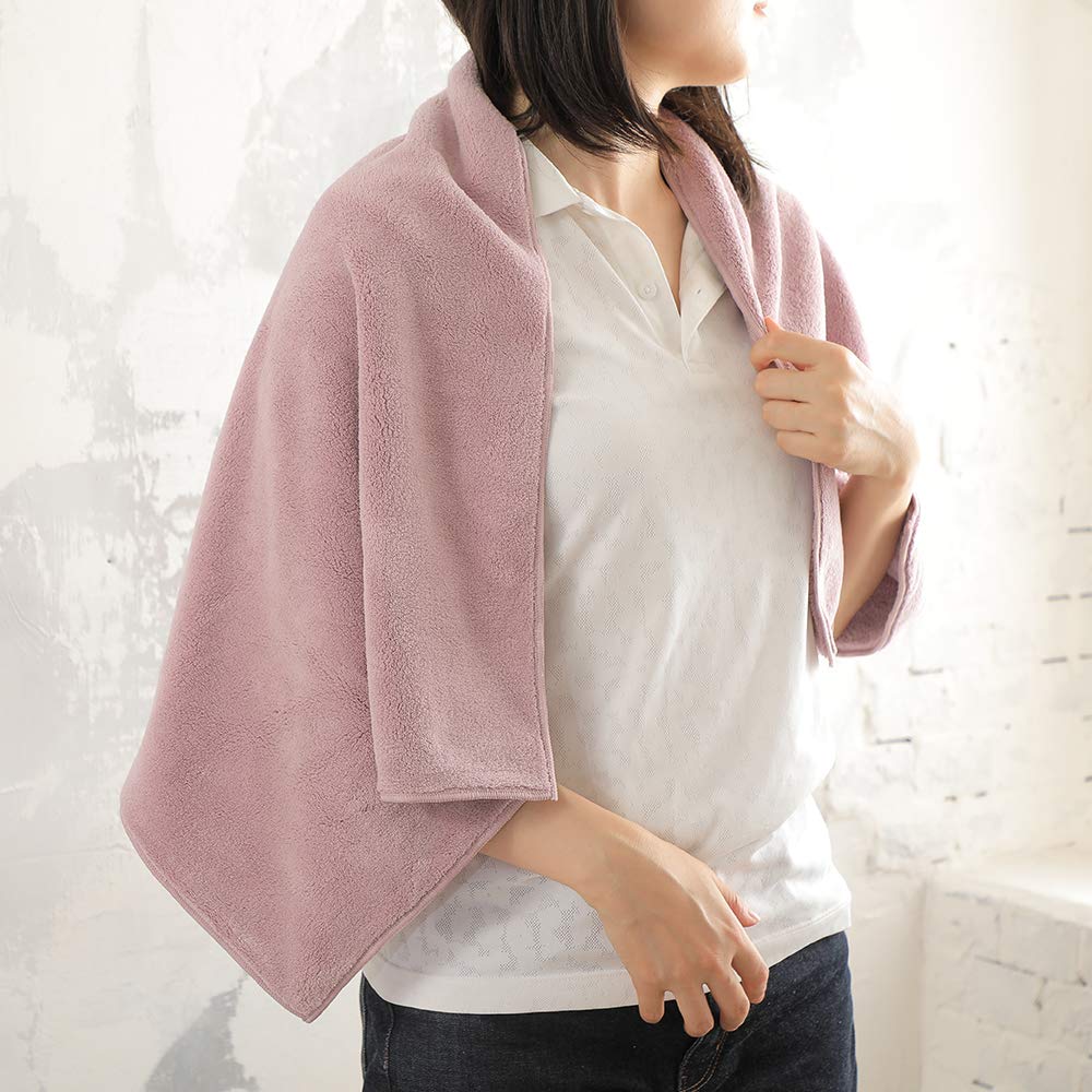 imaa Mini Bath Micro Double Quick 2 Pieces Towel, Microfiber, Soft, Absorbent, Drying, Gray,