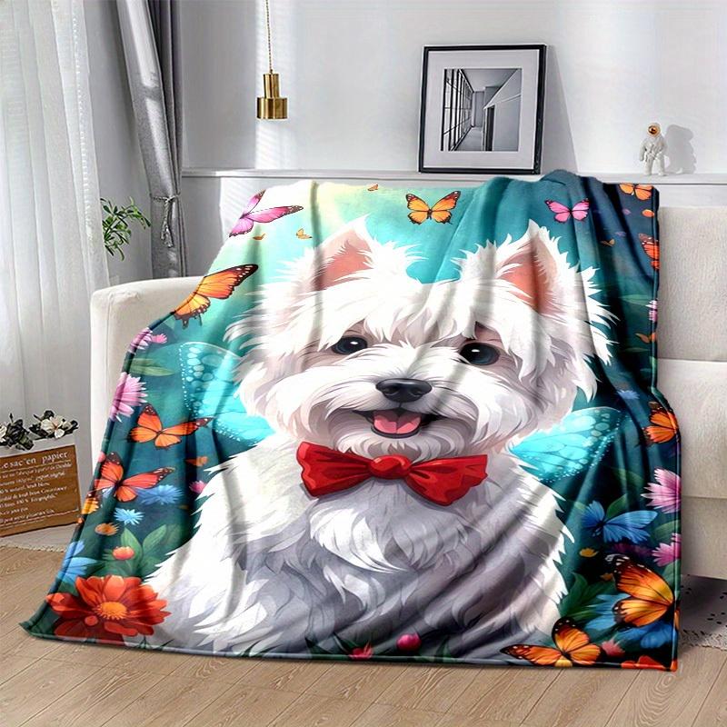 1pc. Magical Butterfly Garden Blanket - Perfect for Home, Office, Outdoor Use, Gift Idea,