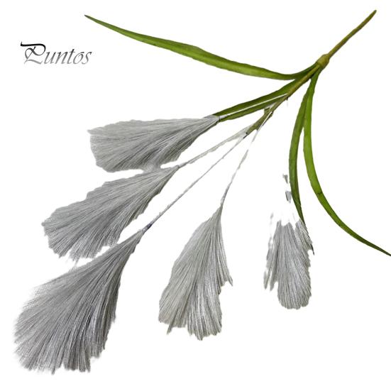 

Пампасная трава Искусственные цветы в богемном стиле Реалистичная не выцветающая пушистая имитация Искусственные пампасные композиции для свадебного украшения дома серый