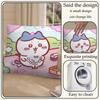 Personalized Pillow Dust Cover Bedroom Kids Party Decoration Pillowcase Birthday Children Gift Cute Momongas