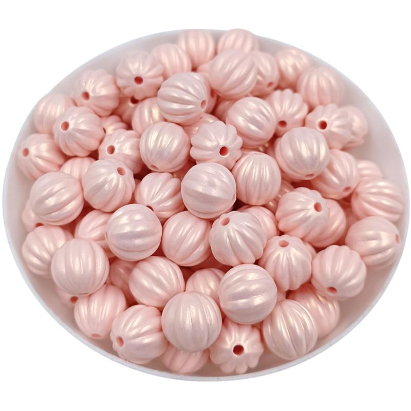 

Творческий 10 шт. 11 мм изготовление браслета ручной работы макаронс самодельные бусины перламутровые акриловые арбузные бусины однотонные свободные бусины бусины розовый