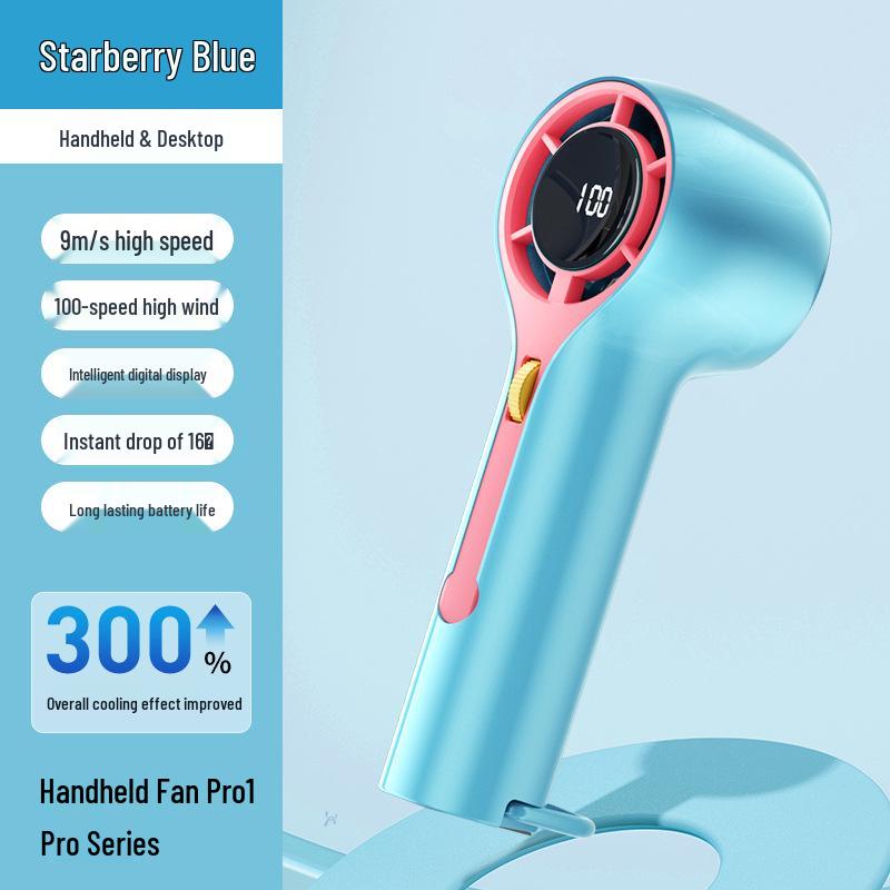 

Портативный мини-вентилятор с USB-зарядкой, цифровым дисплеем и полупроводниковой технологией 60*52*184 mm