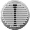 Grille de ventilation - gintu - gintu125r - inox 430 - diamètre 150 mm - filet anti-insectes