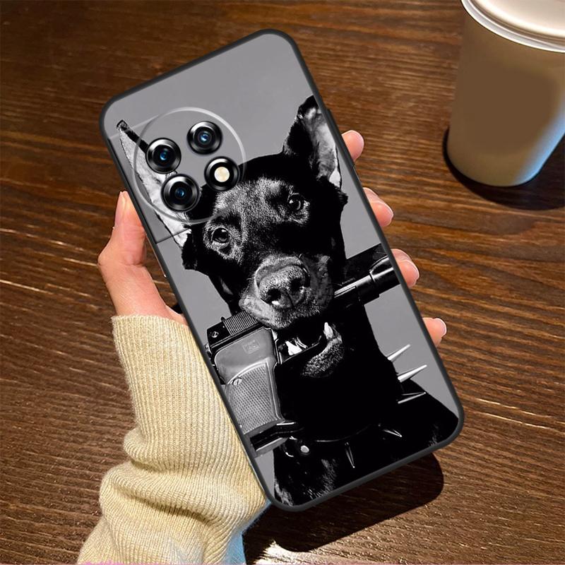 Dachshund Doberman Dog Case For OnePlus 13T 10T 8T 10R 13R 15 R 13 12 11 9 10 Pro Nord CE 5 2 3 4 Lite N20 N30 Cover