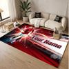 Custom Rug Cristiano Ronaldo Pattern Print Name Text Soft Non‑Slip Floor Carpet for Home Indoor Decoration