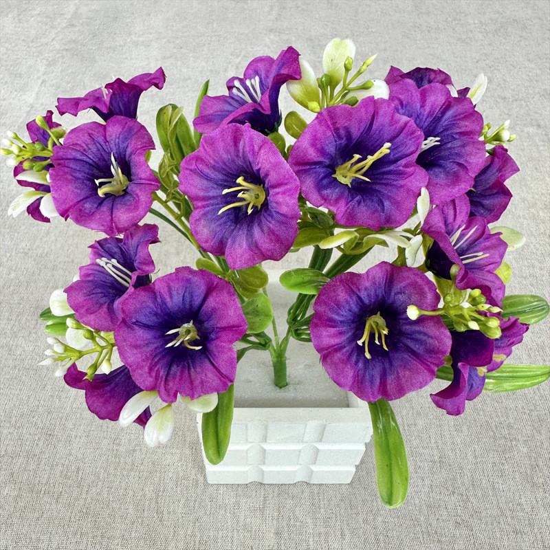 

Имитация Утренней Ипомеи Свадебное Оформление Стола Отеля Ресторана Deep Purple