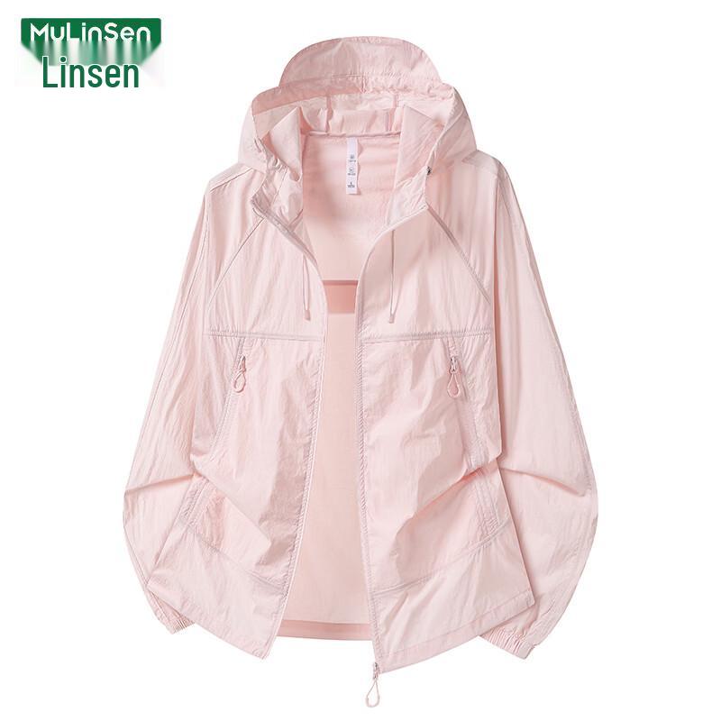 MULINSEN Women s Ice Silk UPF50+ Sun Protection Hooded Jacket XL (120-140 jin)