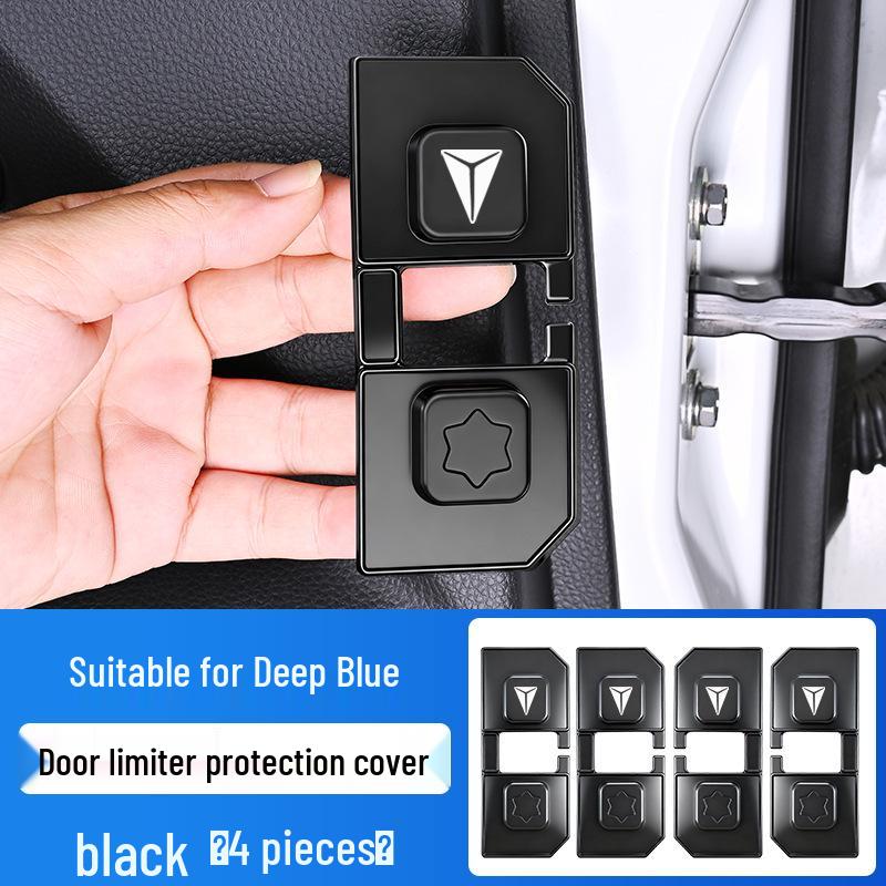 Tappo e Copri Serratura per Portiera Auto in Silicone per Deepal S07/S05/L07 - Manicotto Protettivo Antiruggine