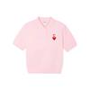 New MLB Polo Shirts Women's Pink 3FPQH0243-45PKL