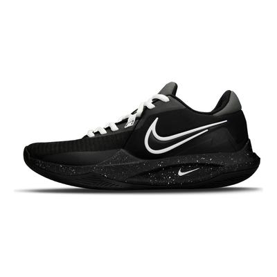 Precision 6 Cushioning Slip Resistant Abrasion Resistant Low Top Basketball Shoes Unisex Black White DD9535-003(Team333-)
