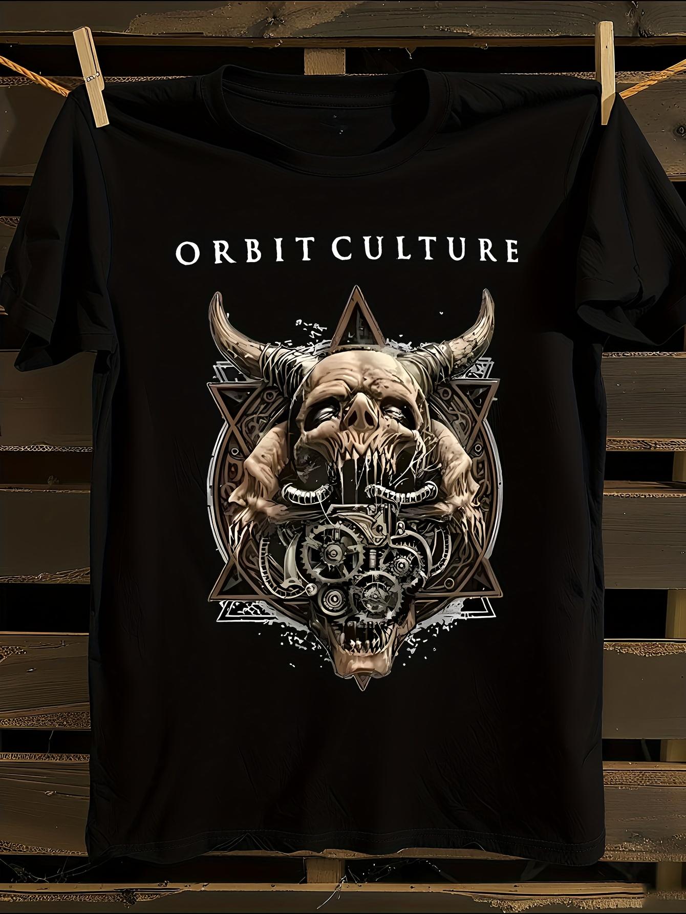 Графическая футболка Orbit Culture Хэви-метал группа XXXXL