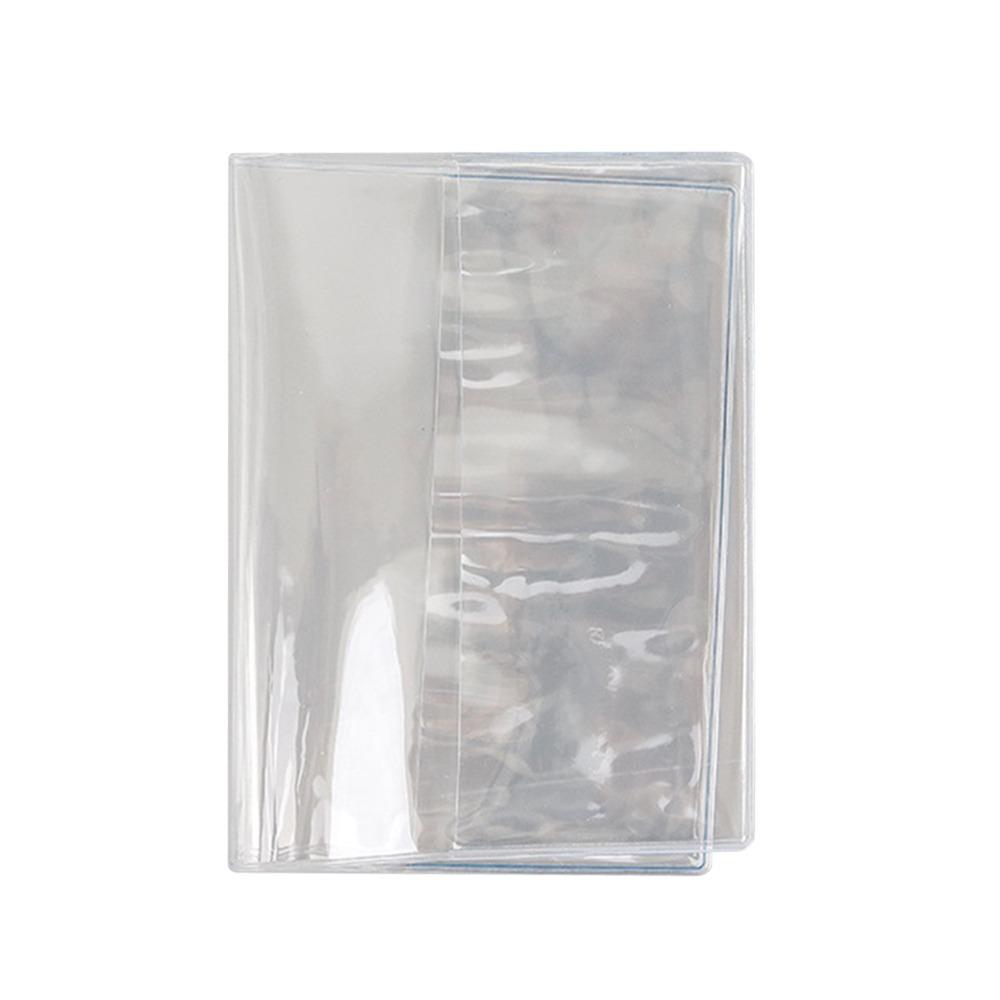 Durable A5/A6 Notebook Protective Sleeve Transparent PVC Scrapbooking Cover Waterproof Book Cover Agenda Planner