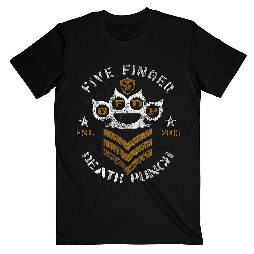 Decade of Destruction Five Finger Death Punch Band TShirt Cotton Graphic Tee Unisex Unisex Summer Streetwear