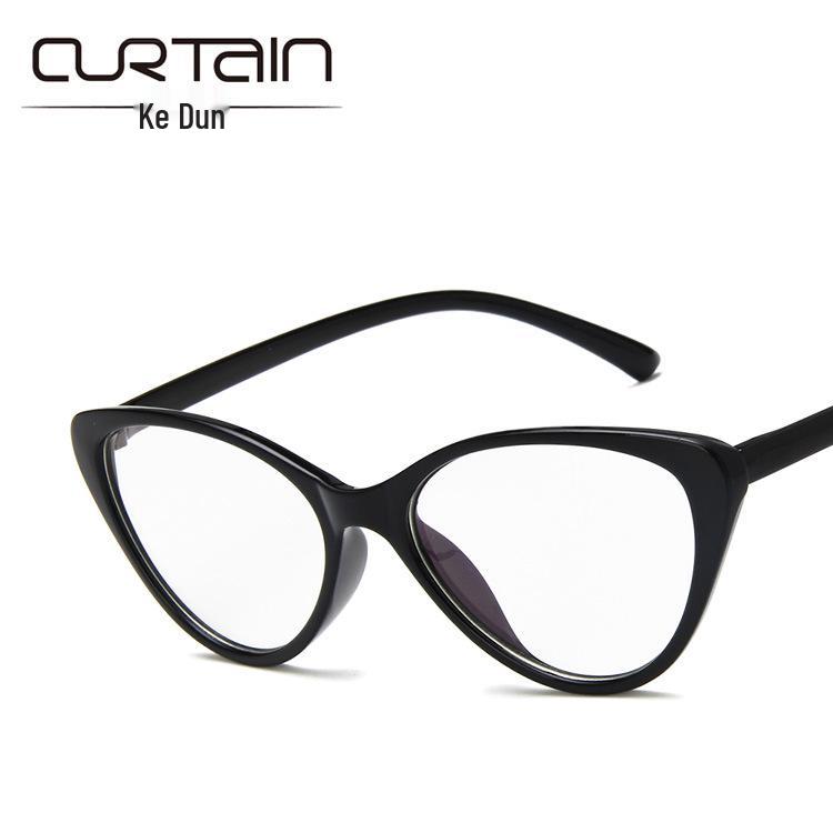 

Модная оправа очков «кошачий глаз» 2017 года в европейском и американском стиле для рецептурных и обычных линз - Модель 2383 Tea Brown