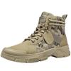 Military Boots For Men Autumn High Top Camouflage Desert Casual Flats Mens Boot Breathable Non Slip Work Shoes Zapatillas Hombre