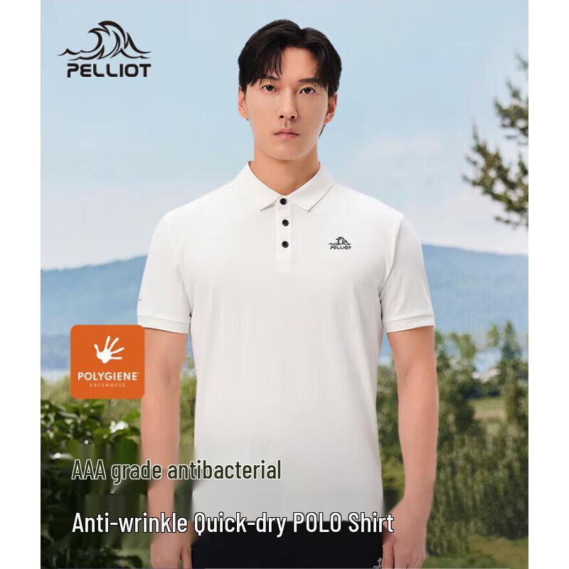 Pelliot Unisex Quick-Dry Polo T-Shirt