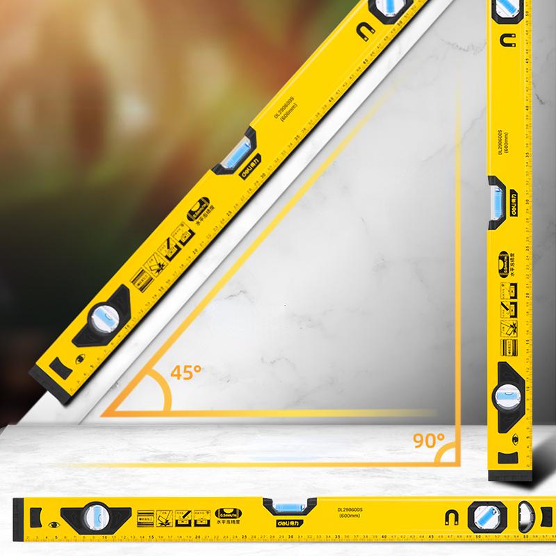 Multiple Specifications Precision Spirit Level Measuring Instruments 3-in-1 Bubble Level Multifunction Construction Tools