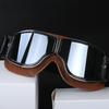 Customizable Clear Motorcycle Helmets Glasses UV Riding Goggles with PC Frame Eyewear for Motorcycling