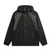 Li Ning Outdoor CF Color Block UPF 50+ Water-Resistant Ice Feel Comfortable Sun Protection Jacket Unisex Jackets Black AFDW213-3