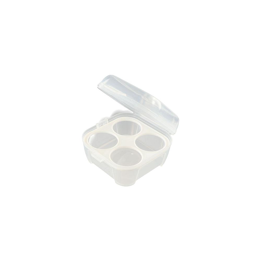 Transparent Egg Storage Box Safety Egg Tray 3/4/8 Grid Picnic Eggs Box  Egg Container