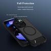 LeReach Le‑Chic Series Magnetic Phone Case Built‑In Hidden Integrated Kickstand Protective Shell For iPhone Anti‑Drop Cover