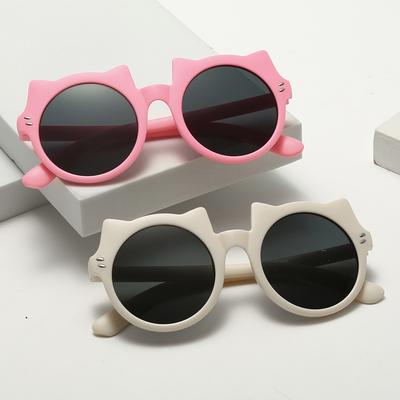 New Style Summer Kids Sun Glasses UV400 Protection for Boy Girls Toddler Lovely Baby Sun Eyeglasses Round Cute Children Outdoor Eyewear
