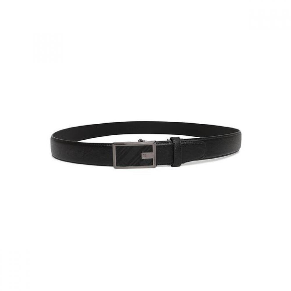 Benovero Men S Derby emboSSed Diagonal Check Automatic Belt Bmf1acb1258k1