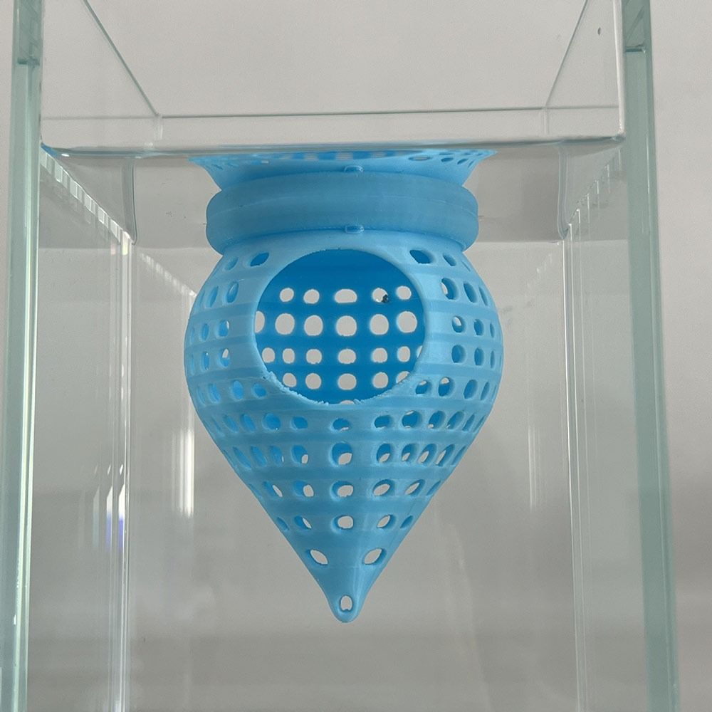 Duurzaam Kegel Drijvend Betta Verbergplek Hangend Aquarium Decor Garnalen Hol Mini Rustplek voor Betta Garnalen Kleine Waterdieren