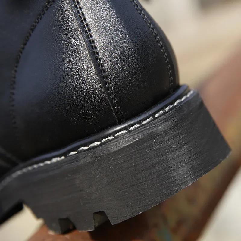 Herren Stahlkappe Arbeitssicherheitsschuhe Taktische Bota Kampfstiefel Herren Freizeitschuhe Durchstichsichere Versicherungsschuhe Motorradstiefel